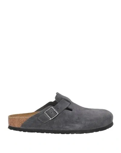 Birkenstock Boston Suede Clog In Multi