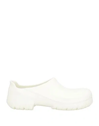 Birkenstock Man Mules & Clogs Off White Size 8 Leather