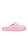 Birkenstock Man Mules & Clogs Pink Size 9 Textile Fibers