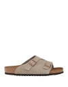 Birkenstock Arizona Oiled Leather Sandals In Brown