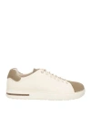 Birkenstock Man Sneakers White Size 9 Leather In White