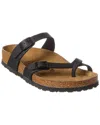 Birkenstock Mayari Birko-flor Sandal In Black