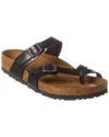 Birkenstock Crisscross Front Buckled Sandals In Black