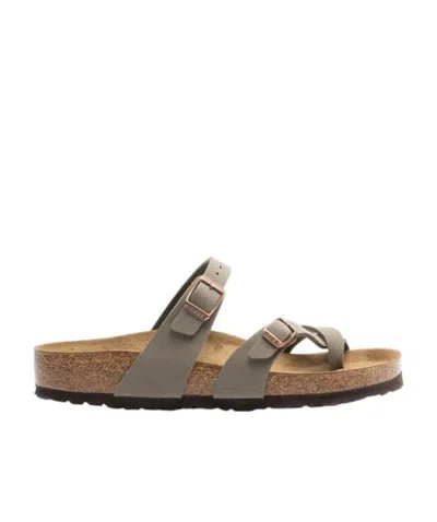 Birkenstock Mayari Birko-flor Slide Sandal In Brown
