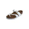 Birkenstock Women's Mayari Sandal In White In Animal Print