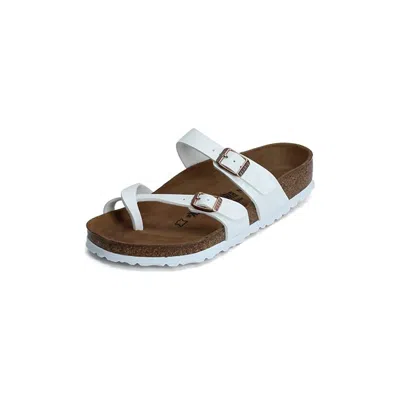BIRKENSTOCK MAYARI BIRKO-FLOR WOMENS SANDALS - WHITE
