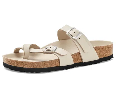 Birkenstock Mayari Sandals Amalfi Oyster In White