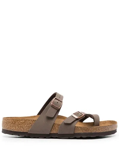 Birkenstock Mayari Birko-flor Slide Sandal In Brown