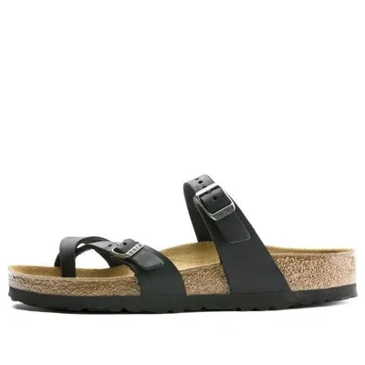 Birkenstock Mayari Natural Leather Oiled 'black'