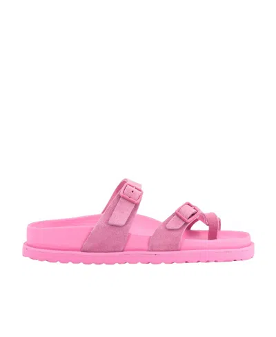 BIRKENSTOCK MAYARI SUEDE SANDALS