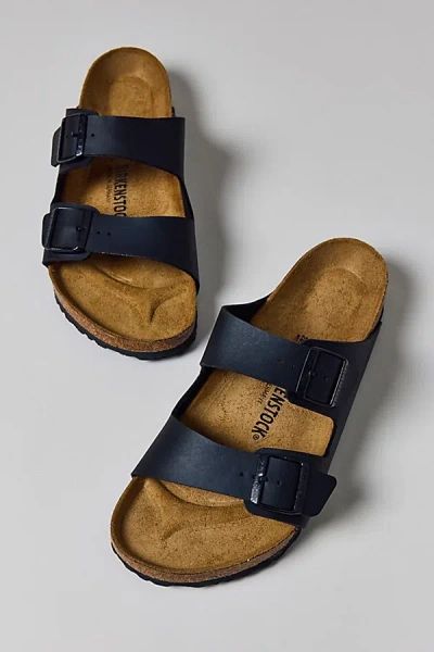 Birkenstock Men's Arizona Birko-flor Sandal In Black, Men's At Urban Outfitters In Blue