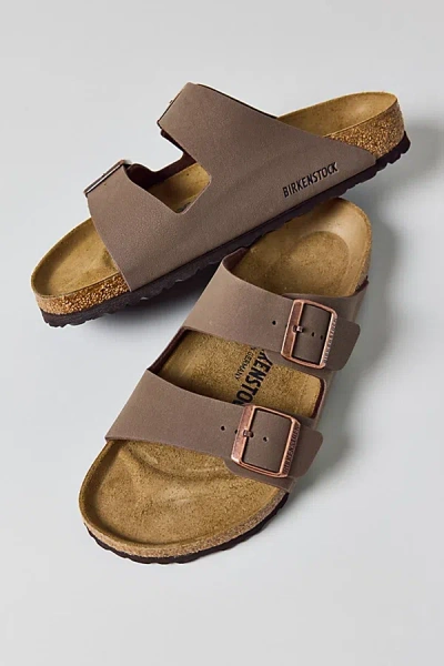 BIRKENSTOCK MEN'S ARIZONA BIRKO-FLOR SANDAL IN MOCHA, MEN'S AT URBAN OUTFITTERS