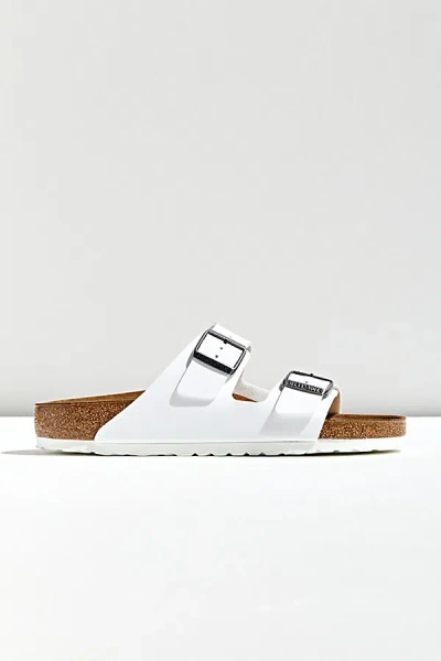 BIRKENSTOCK MEN'S ARIZONA BIRKO-FLOR SANDAL IN WHITE, MEN'S AT URBAN OUTFITTERS,54749064