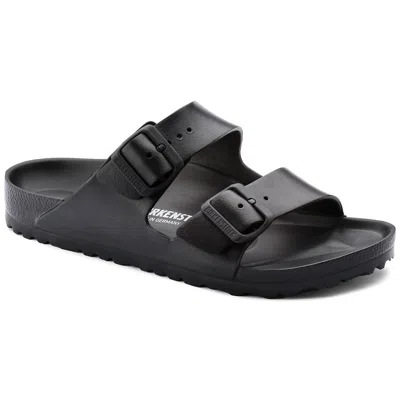 Birkenstock Arizona Exquisite Full-grain Leather Sandals In Black