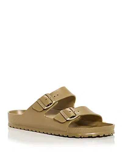 Birkenstock Men's Arizona Eva Essential Slide Sandals In Glamour Gold