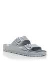 Birkenstock Men's Arizona Eva Essential Slide Sandals In Metallic Silver