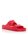 Birkenstock Essentials Arizona Waterproof Slide Sandal In Red
