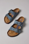 Birkenstock Men's Arizona Sandal In Basalt Gray, Men's At Urban Outfitters