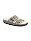 Birkenstock Men's Arizona Shearling-lined Sandals In Stone Coin