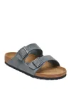 Birkenstock Arizona Desert Slide Sandal In Basalt