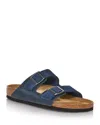 Birkenstock Men's Arizona Slide Sandals In New Navy In Blue