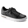 Birkenstock Natural Leather Bend Low Sneaker In Black In Black