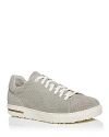 Birkenstock Men's Bend Low Sneakers In Stone Coin Dotted Suede
