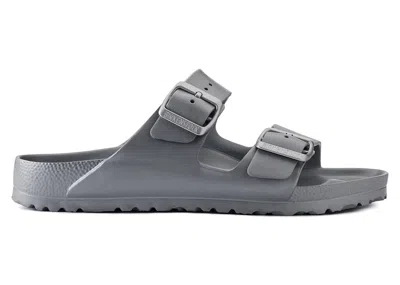 Pre-owned Birkenstock Men's  Arizona Essentials Eva Sneakers In Metallic Silver