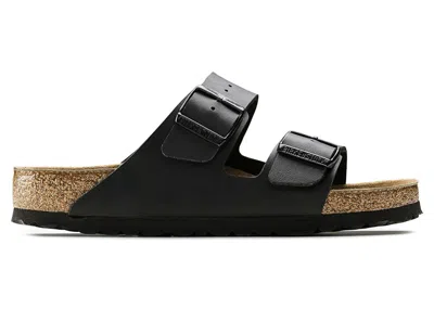 Pre-owned Birkenstock Men's  Arizona Soft Footbed Birkoflor Sneakers In Black