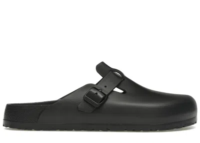 Pre-owned Birkenstock Men's  Boston Essentials Eva Sneakers In Black