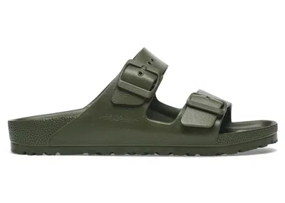Pre-owned Birkenstock Men's  Boston Essentials Eva Sneakers In Khaki In Brown