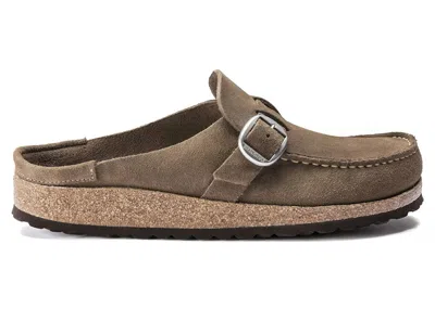 Pre-owned Birkenstock Men's  Buckley Suede Sneakers In Gray Taupe