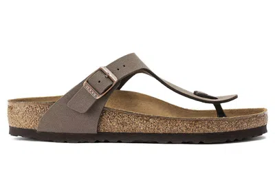 Pre-owned Birkenstock Men's  Gizeh Birkibuc Sneakers In Mocha In Brown