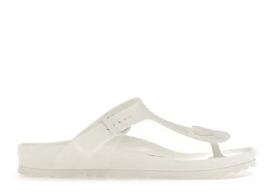 Pre-owned Birkenstock Men's  Gizeh Eva Sneakers In White