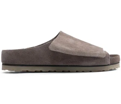 Pre-owned Birkenstock Men's  Los Feliz Suede Fear Of God (narrow Fit) Sneakers In Ash In Gray
