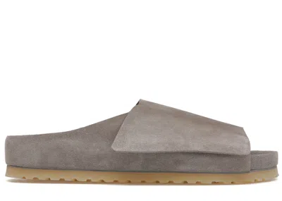 Pre-owned Birkenstock Men's  Los Feliz Suede Fear Of God (narrow Fit) Sneakers In Cement In Gray