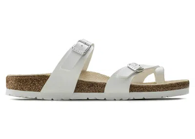 Pre-owned Birkenstock Men's  Mayari Birkoflor Sneakers In White