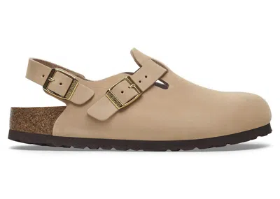 Pre-owned Birkenstock Men's  Tokio Nubuck Sneakers In Sandcastle