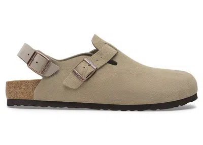 Pre-owned Birkenstock Men's  Tokio Suede Sneakers In Taupe