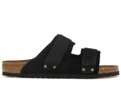 Pre-owned Birkenstock Men's  Uji Nubuck Suede Sneakers In Black