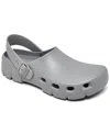 Birkenstock Men's Birki Flow Eva Clogs From Finish Line In Stone Coin
