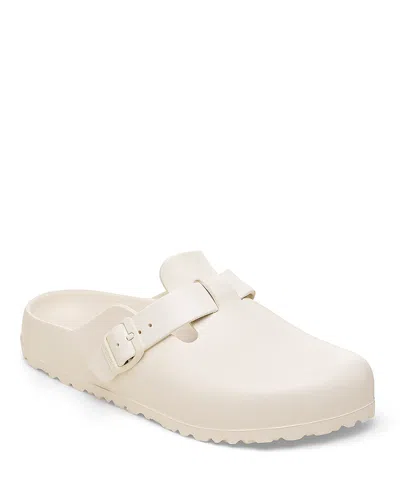 Birkenstock Boston Clog In Eggshell