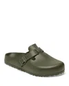 Birkenstock Men's Boston Essentials Eva Soft Footbed Clogs From Finish Line In Khaki