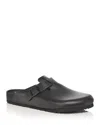 Birkenstock Men's Boston Exquisite Slip On Clogs In All Black
