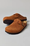 Birkenstock Men's Boston Oiled Leather Clog In Cognac Oiled Leather, Men's At Urban Outfitters