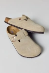 Birkenstock Men's Boston Soft Footbed Clog In Taupe, Men's At Urban Outfitters