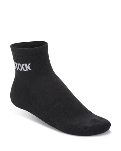 Birkenstock Men's Logo Black Crew Socks