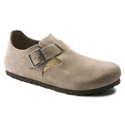 Birkenstock Men's London Boston Shoe In Taupe In Neutral