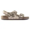 Birkenstock Men's Milano Sandal In Desert Soil Gray/taupe In Multi