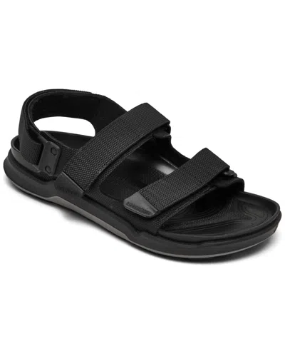 Birkenstock Men's Mogami Terra Birko-flor Strappy Sandals From Finish Line In Black
